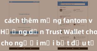 cách thêm mạng fantom vào ví trust Hướng dẫn Trust Wallet cho người mới bắt đầu tại Việt Nam