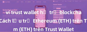 ví trust wallet hỗ trợ blockchain nft nào Cách lưu trữ Ethereum (ETH) trên Trust Wallet